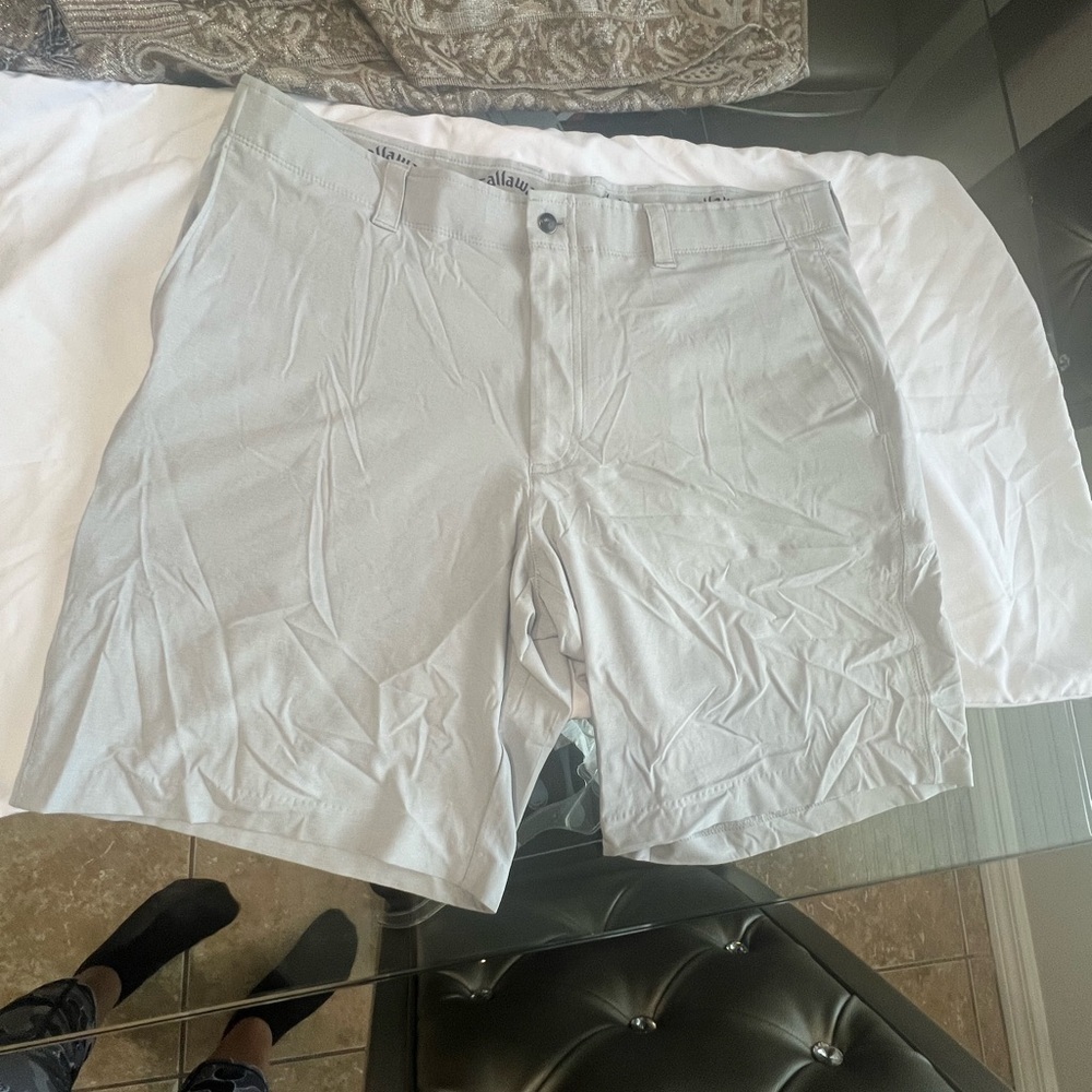 Callaway Light Gray Men's Shorts